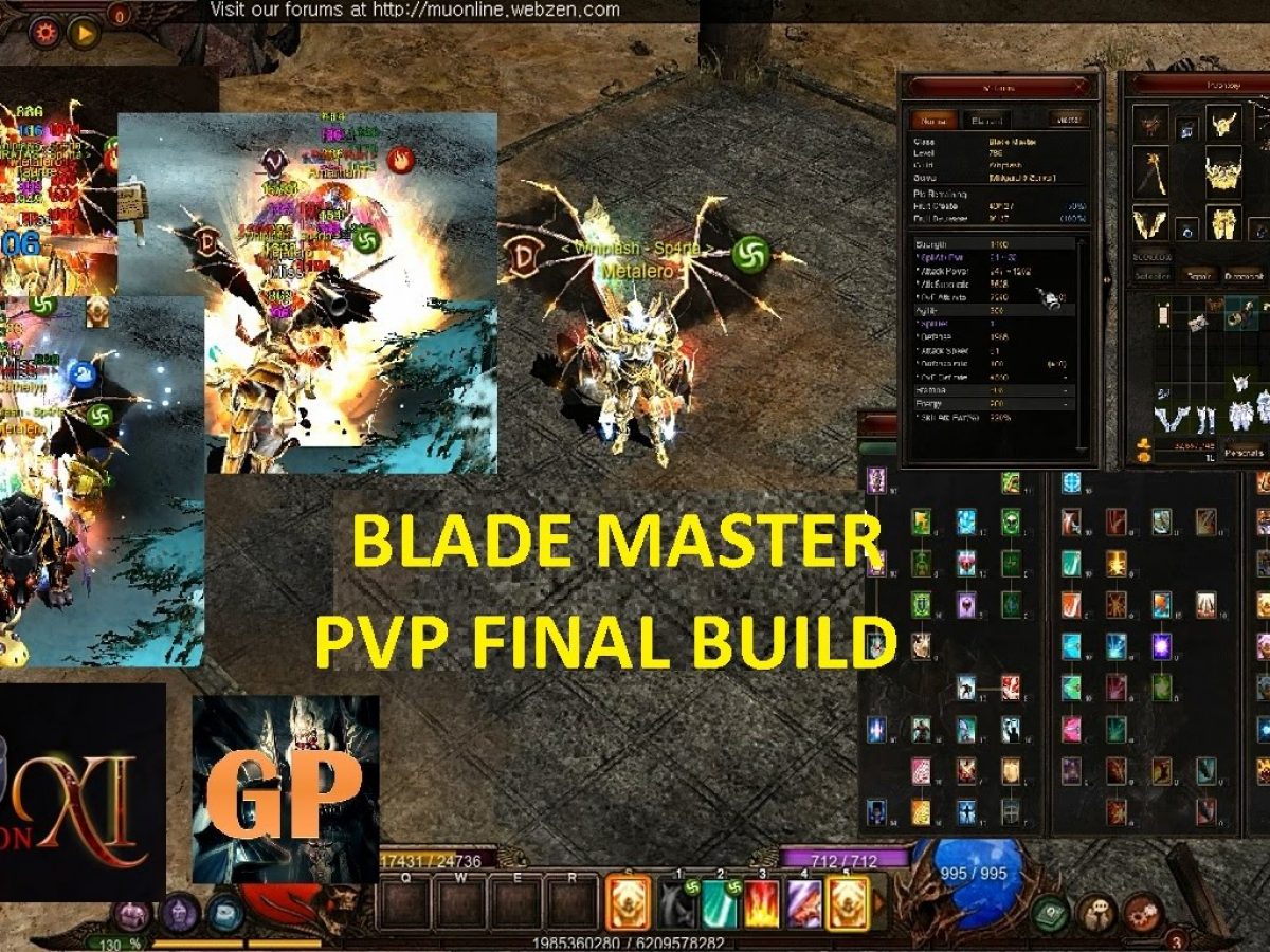 Grand Master Top/items(BUILD) – Muonline Webzen Season 11 Part 2