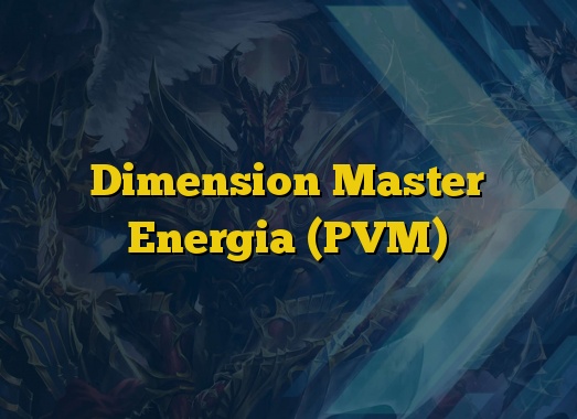 Dimension Master Energia (PVM)