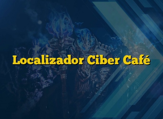 Localizador Ciber Café