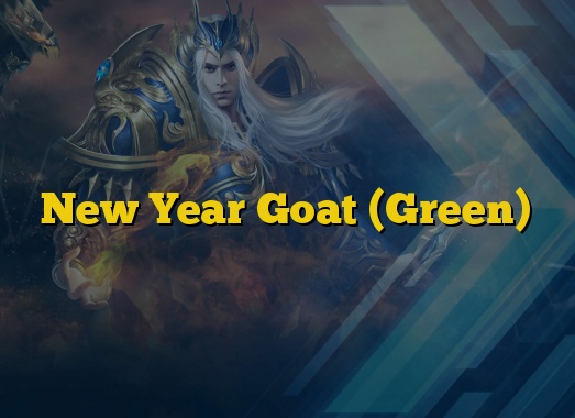 New Year Goat (Green)