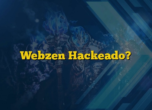 Webzen Hackeado?