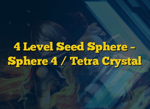 4 Level Seed Sphere – Sphere 4 / Tetra Crystal